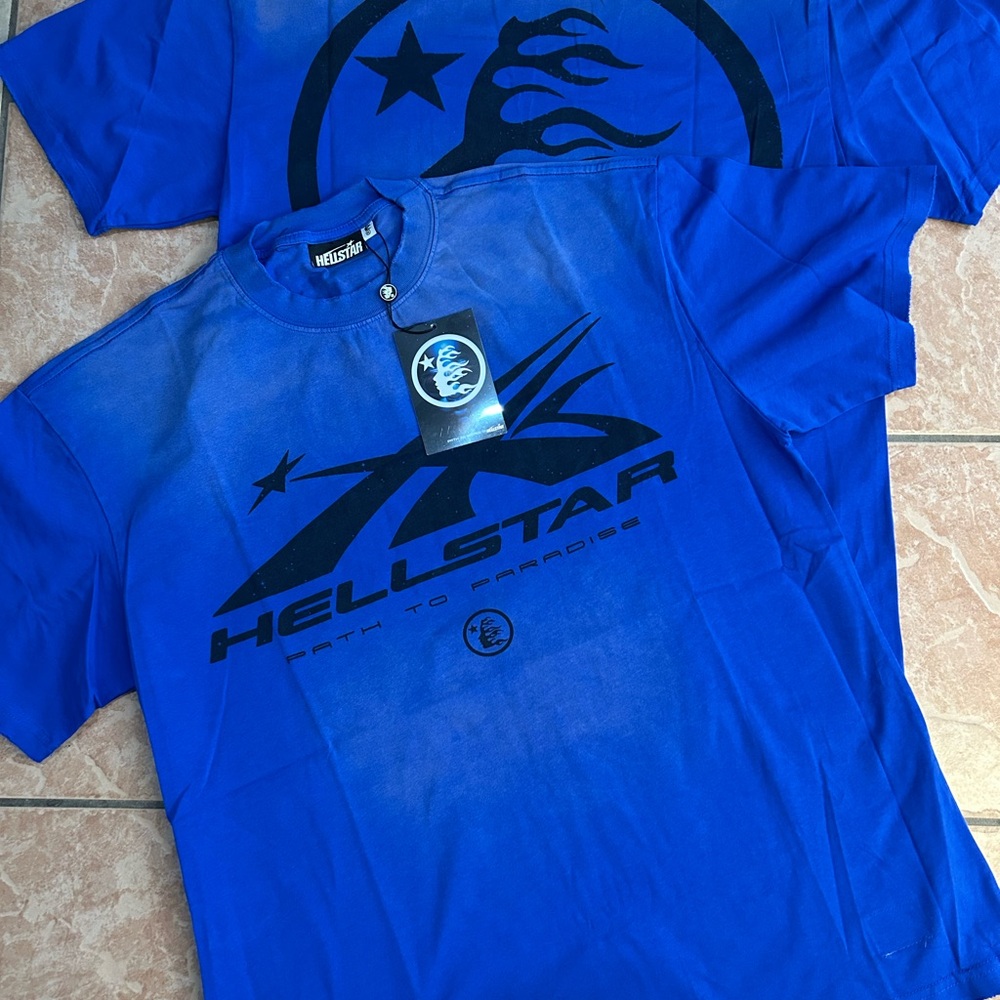 Blue Path To Paradise Hellstar Tee